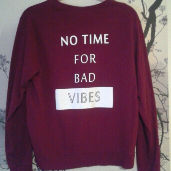 Dark Red Sweatshirt - Picture 2 of 2